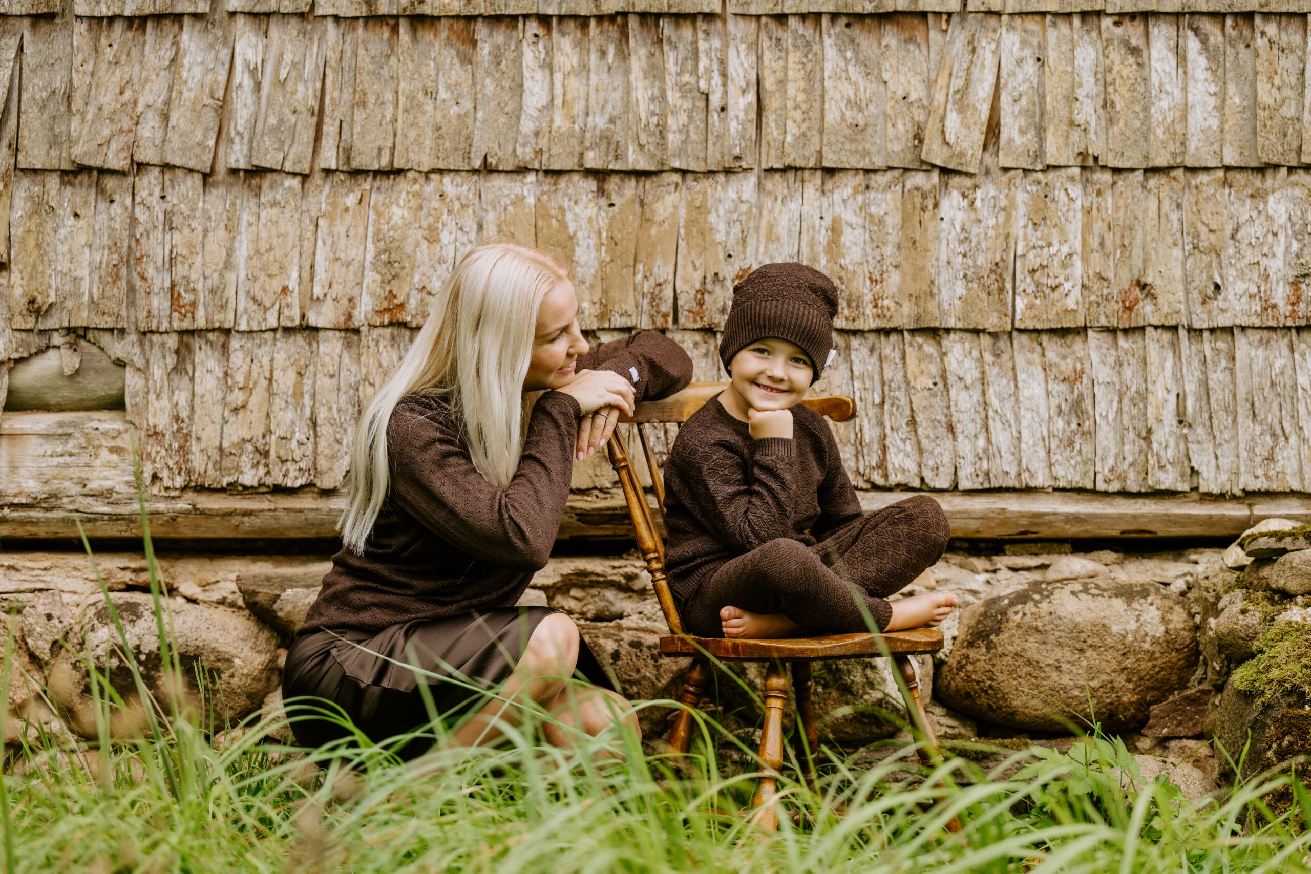 Meriinovillane kampsun HAPPINESS